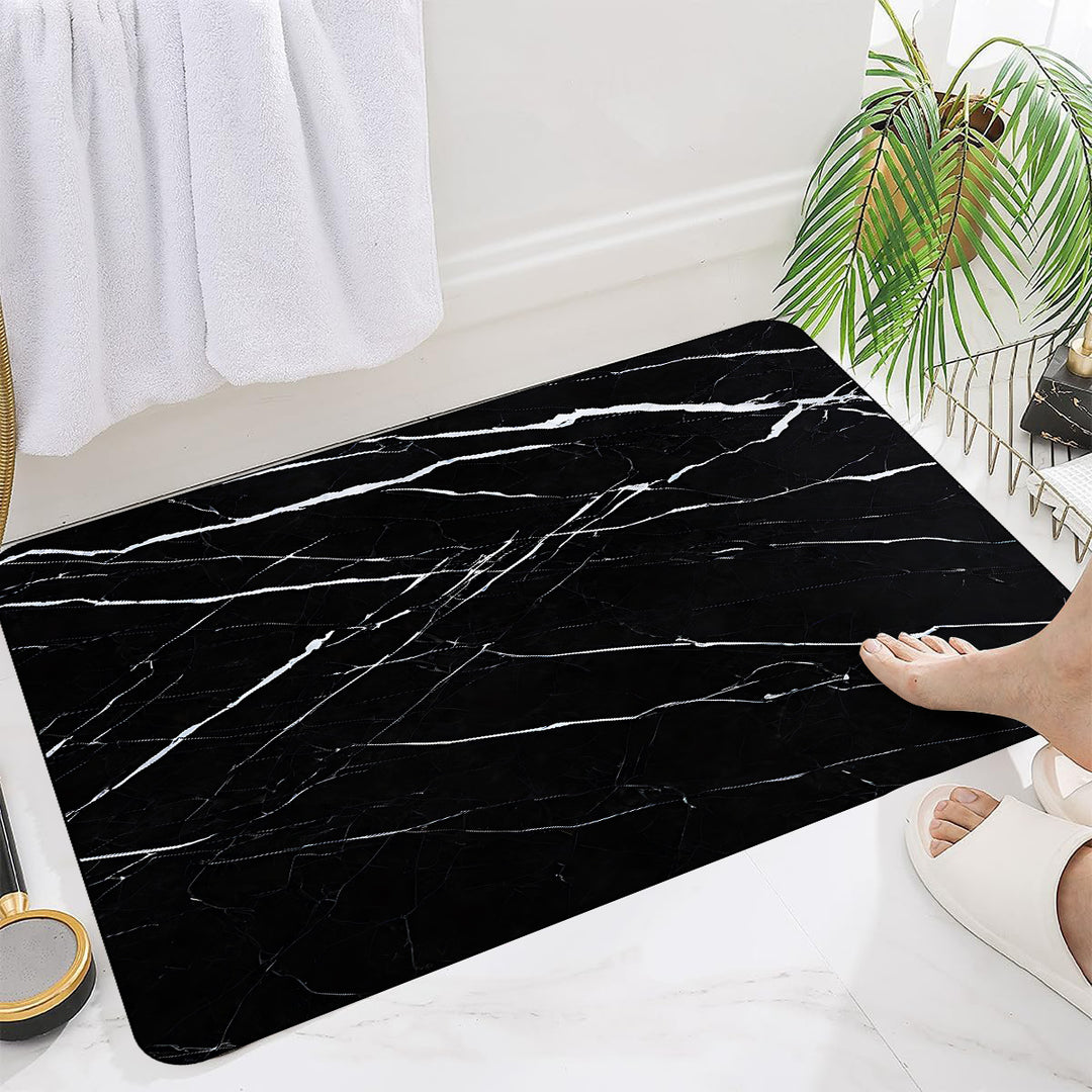 Luxurious Soft Marble Bath Mat