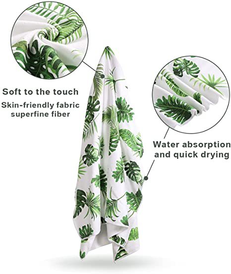 Beach bag with botanical motif and sturdy rope handles Bowlift