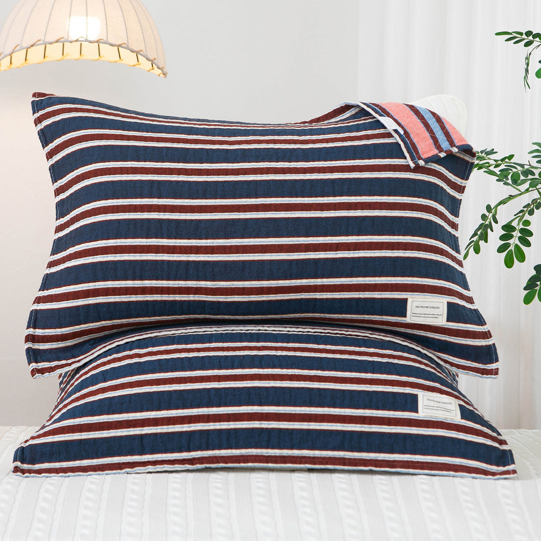 Ladies pillowcases with modern stripe pattern Bowlift