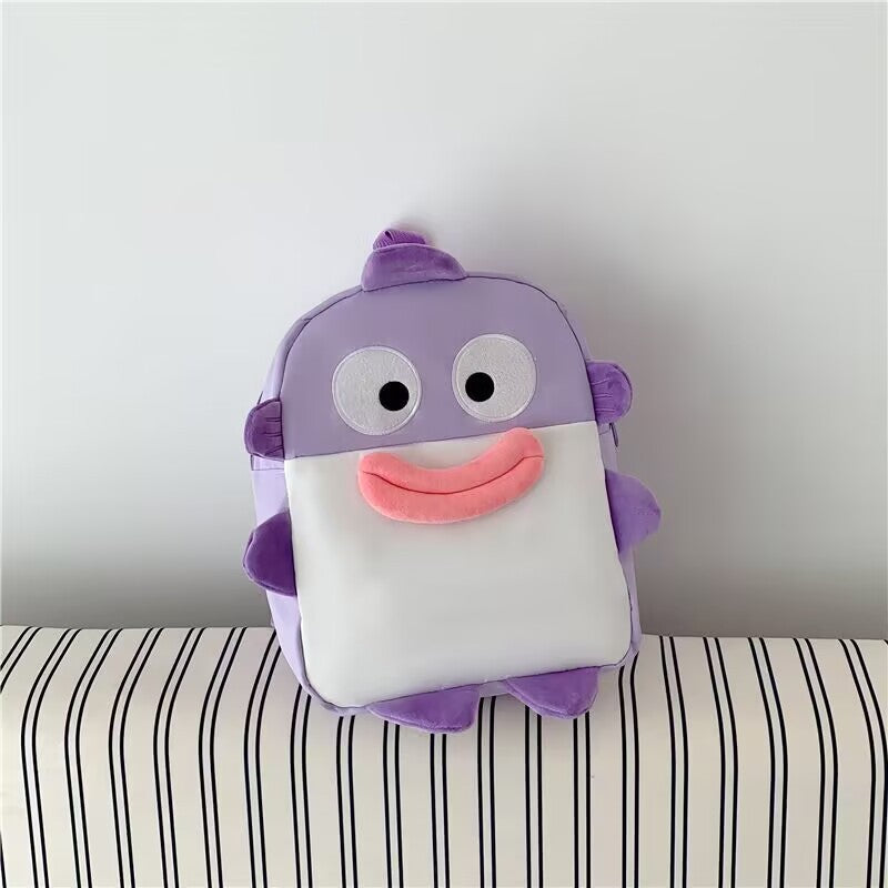 Cute Cartoon Character Plush Backpack
