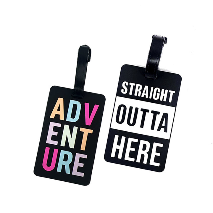 Inspirational Adventure Luggage Tag Bowlift
