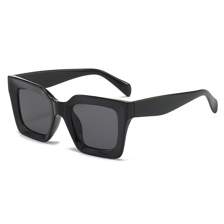 Women Fashionable Square Sunglasses with Trendy Frame and Protective UV Filter Bowlift