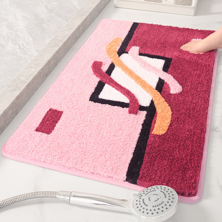 Abstract Design Bath Rug