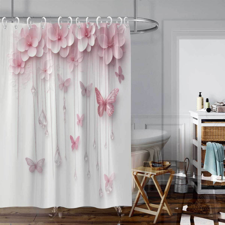 Artistic Shower Curtain Bowlift