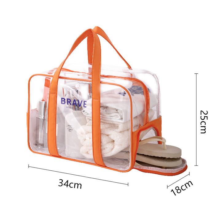 Transparent Multi-Purpose Travel Organizer Bowlift