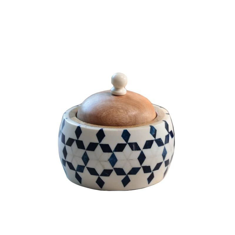 Decorative Geometric Storage Container