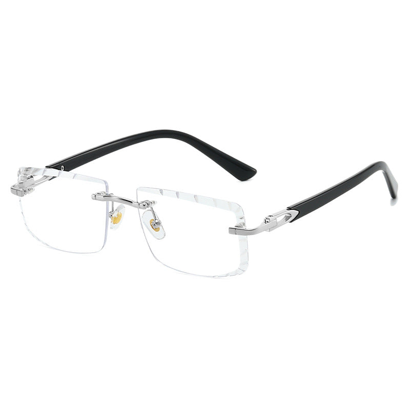 Women's fashionable square sunglasses with golden metal accent and elegant frame Bowlift