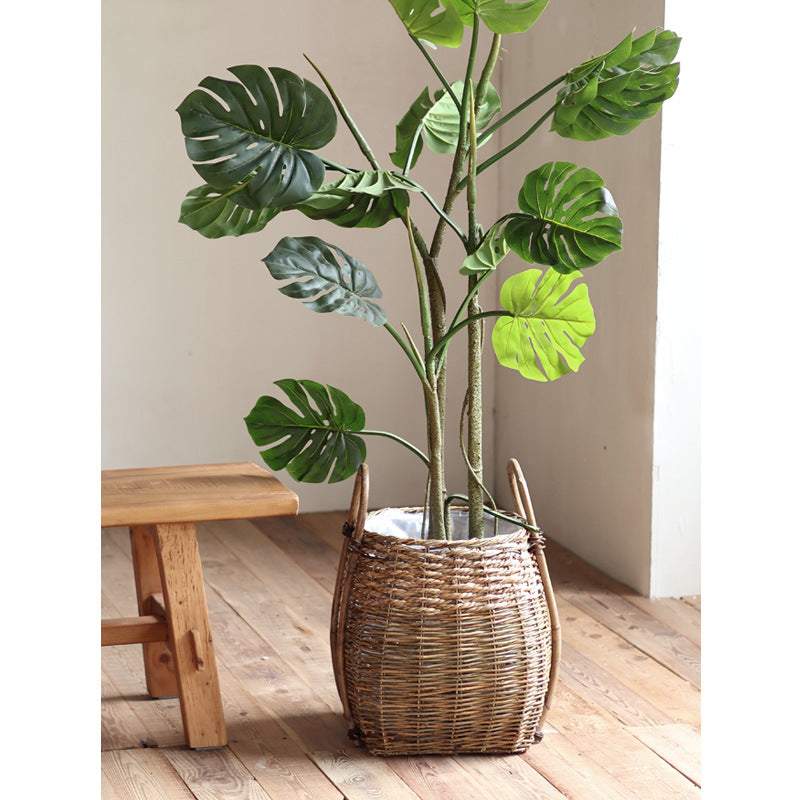 Handwoven storage basket Bowlift