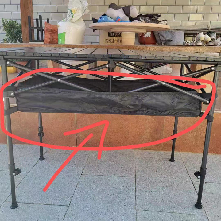 Foldable Gardening Table with Storage Bowlift