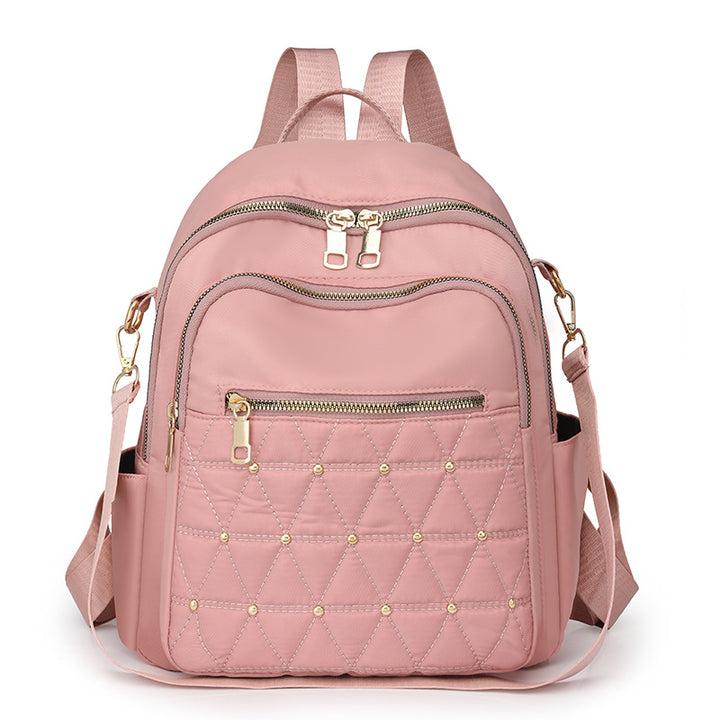Chic Quilted Backpack Bowlift