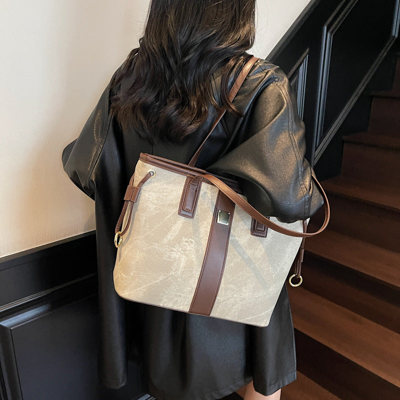 Versatile Structured Tote Bag Bowlift