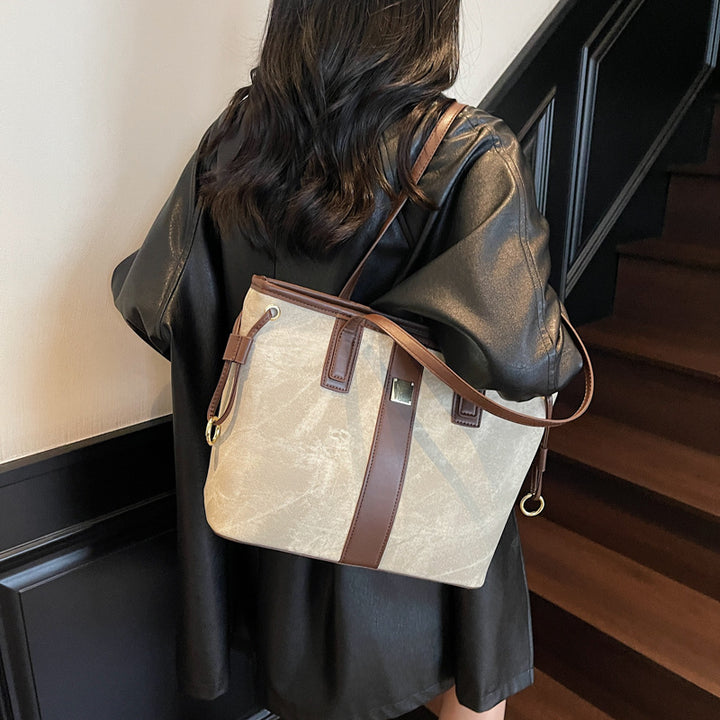 Versatile Structured Tote Bag Bowlift