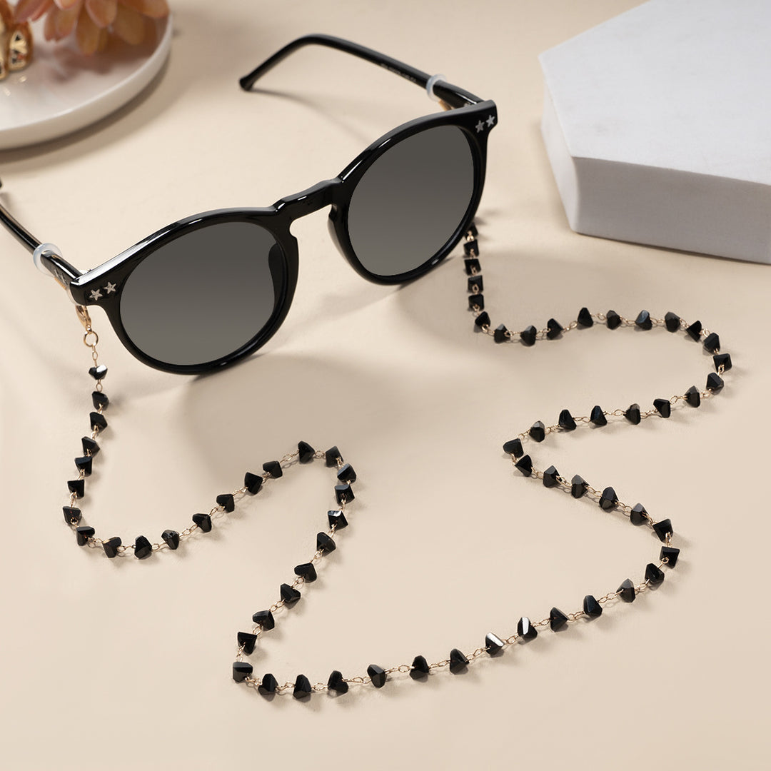 Chic Gemstone-Style Eyewear Chain Bowlift