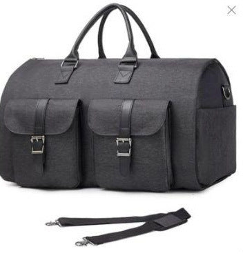 Travel Duffle Bag with Exterior Pockets Bowlift