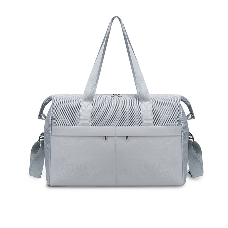 Stylish Mesh Sports Duffel Bag