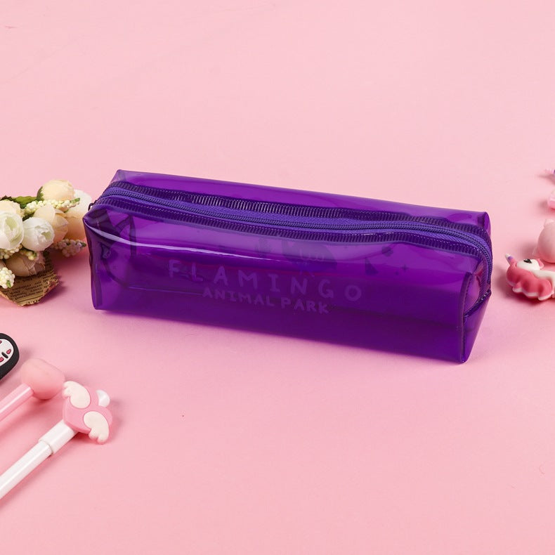Stylish Transparent Pencil Case Bowlift