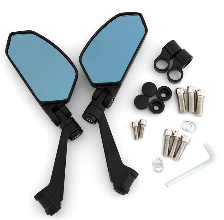 Premium Adjustable Rearview Motorcycle Mirrors Bowlift