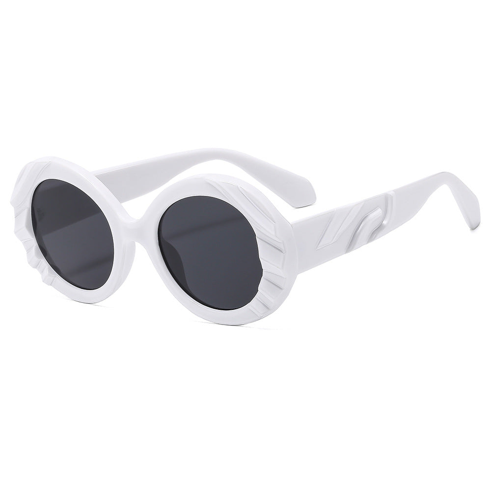 Women's sunglasses with unique, textured frame and protective lenses Bowlift