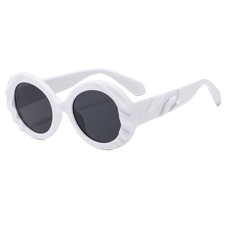 Women's sunglasses with unique, textured frame and protective lenses Bowlift