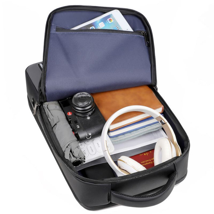 Laptop Backpack With Expandable Main Compartment Bowlift