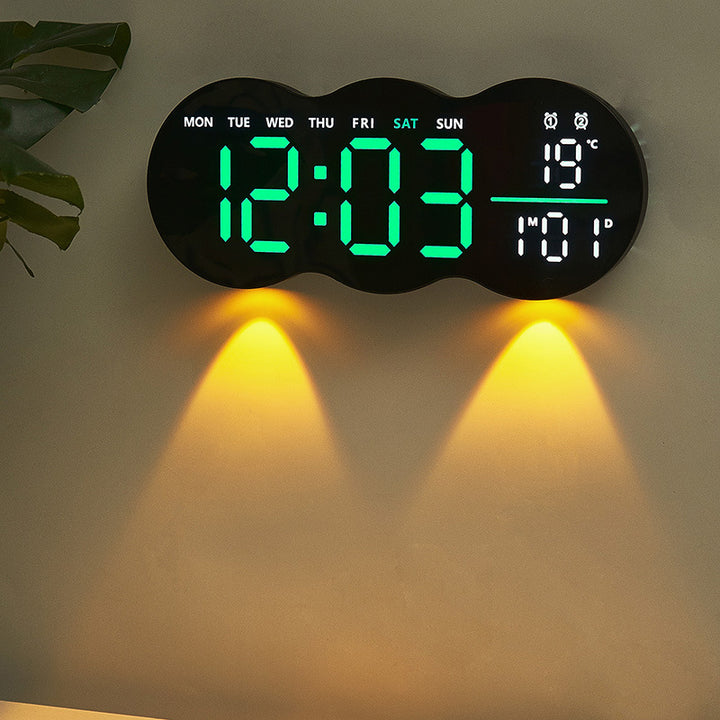 Digital Multifunction Alarm Clock Bowlift