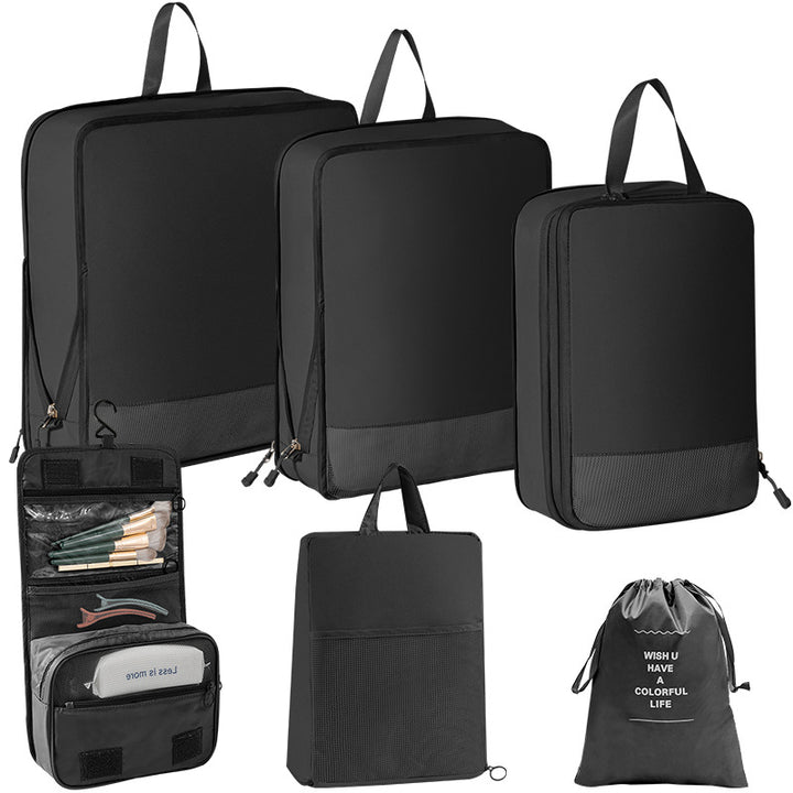 Travel Bag Set with Versatile Compartments and Pockets Bowlift