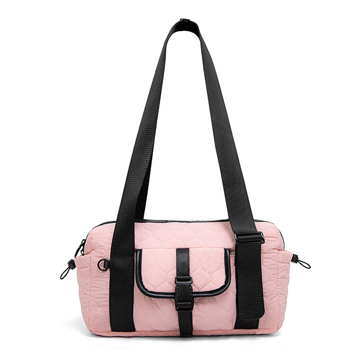 Multifunctional shoulder bag with structured design Bowlift