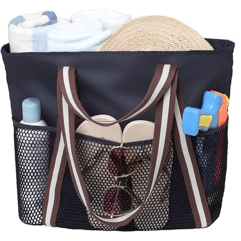 Practical Beach Bag with Innovative Mesh Design Bowlift
