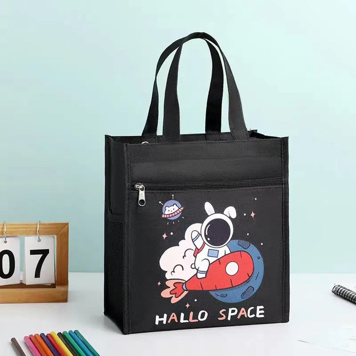 Space-Themed Insulated Lunch Carrier Bowlift