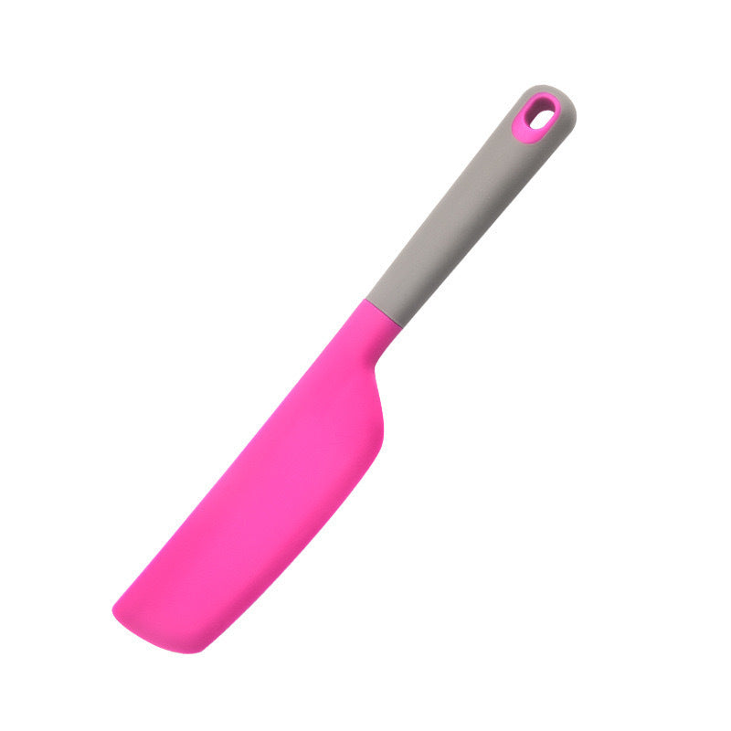 Angled silicone spatula with ergonomic non slip handle Bowlift