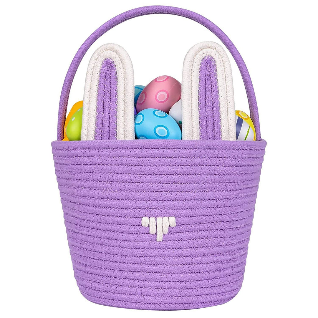Women cute storage basket with bunny ears Bowlift