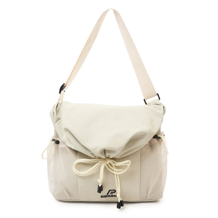 Versatile Crossbody Mesh Tote