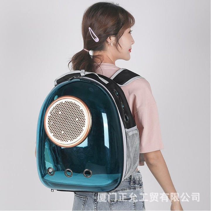 Unisex Transparent Pet Backpack with Ventilation Function Bowlift
