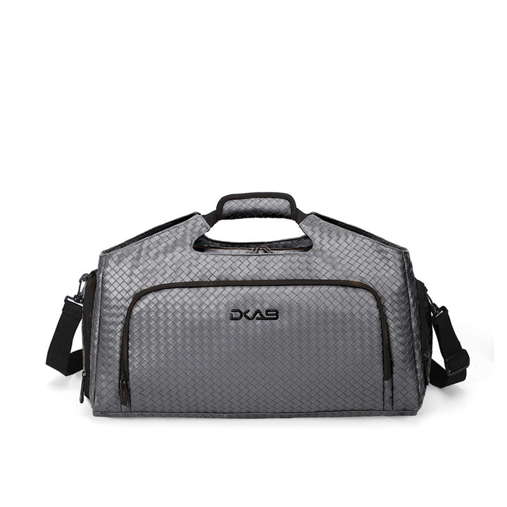 Sporty Duffel Bag with Versatile Compartments and Water-Repellent Material Bowlift