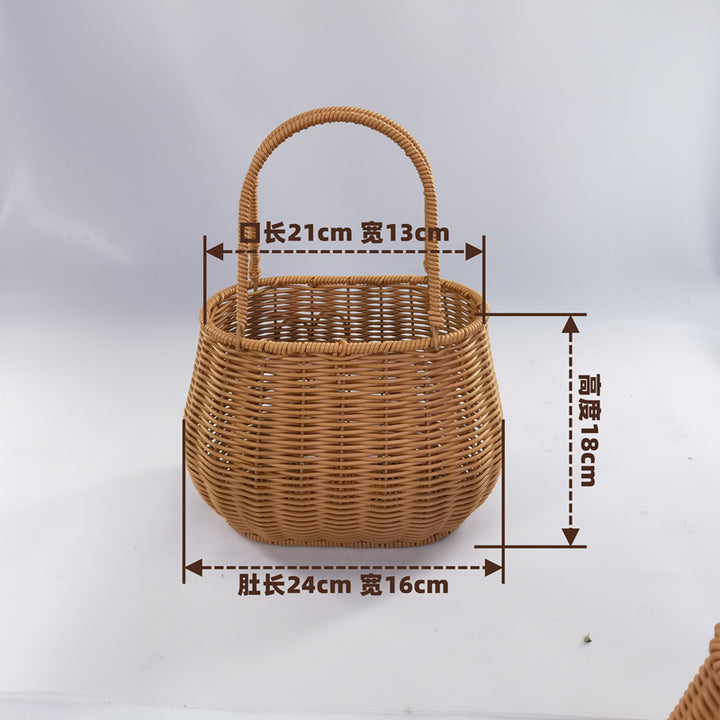 Women Diamond-shaped Handheld Basket Bowlift