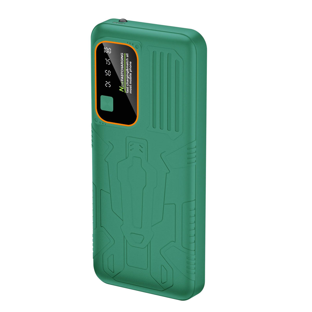 Robust power bank with intelligent LCD display Bowlift