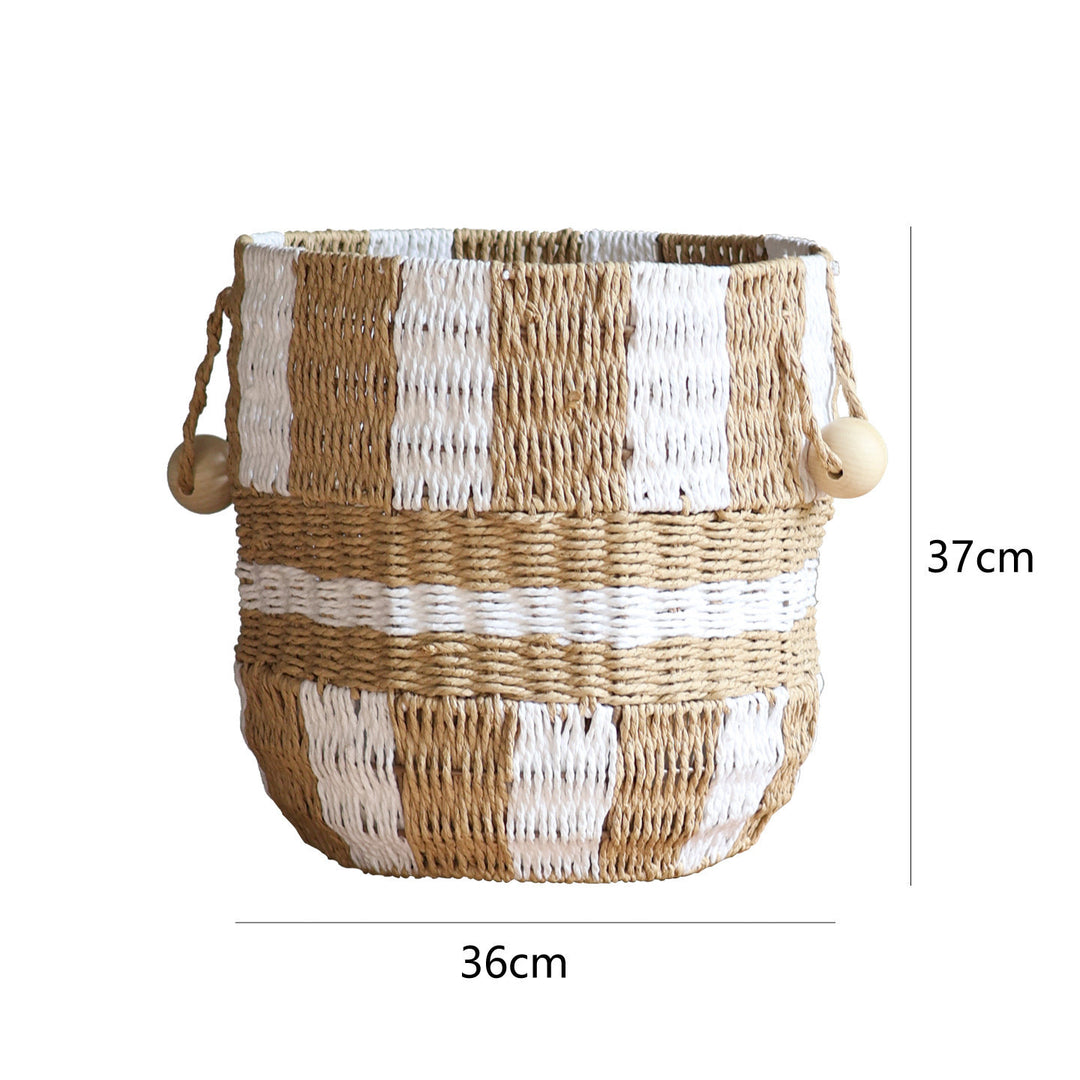 Handcrafted storage bucket made of pocket fabric Bowlift