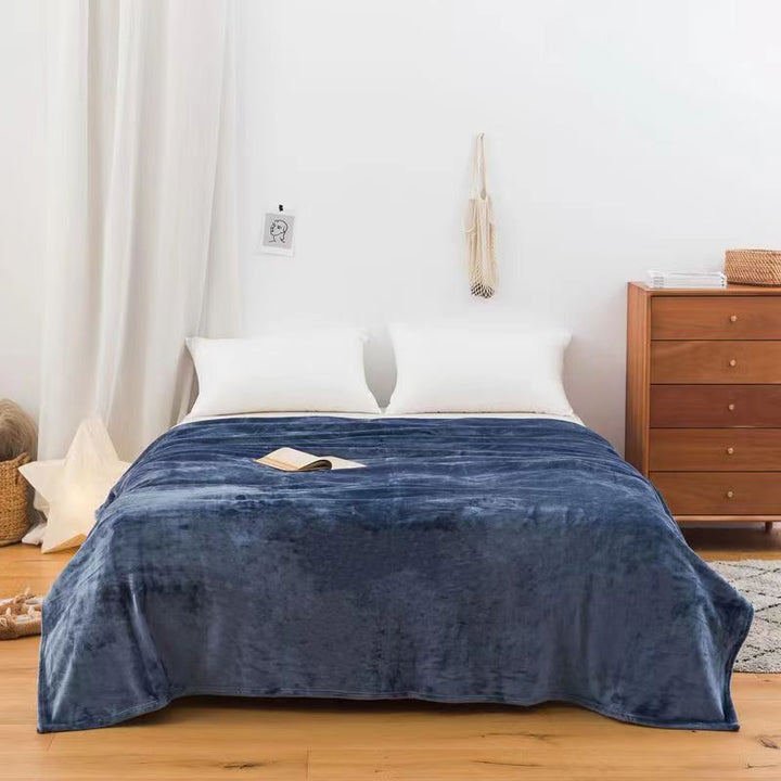 Women Cozy Fleece Blanket with Stars and Moons Bowlift