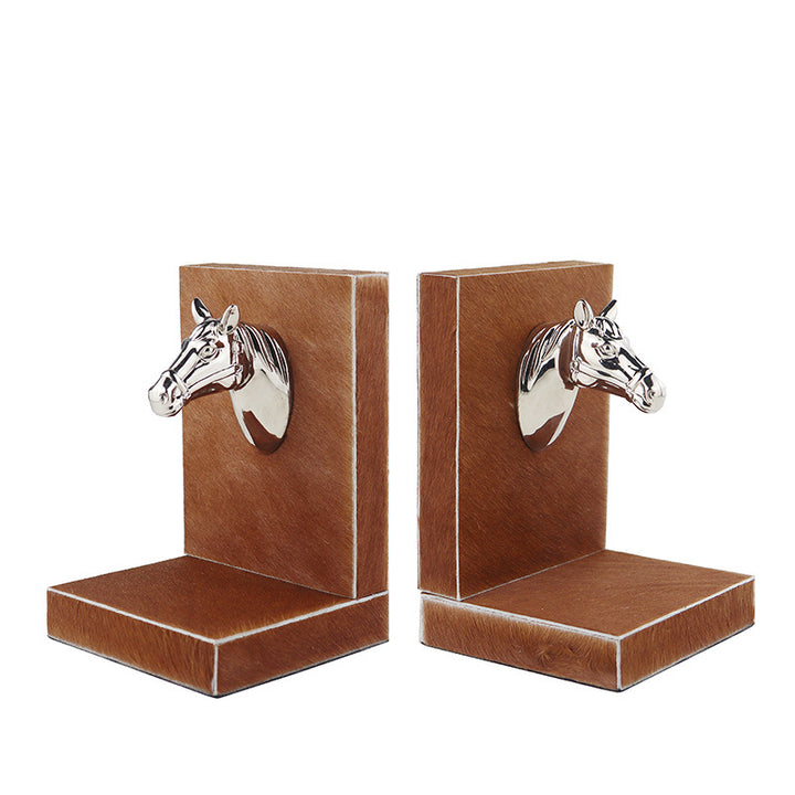 Artistic Leaf Bookends