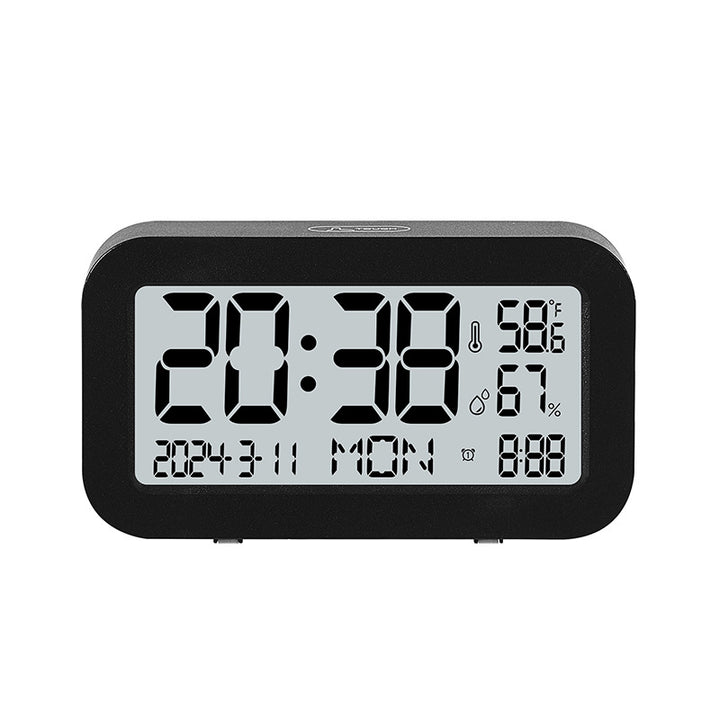 Digital Multi-Function Alarm Clock with Weather Display Bowlift