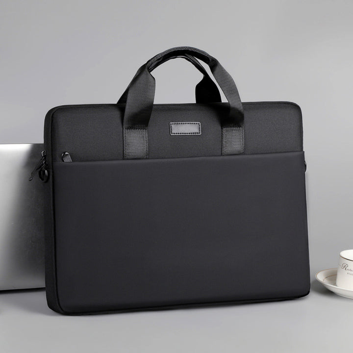 Professional Multi-Compartment Laptop Briefcase Bowlift