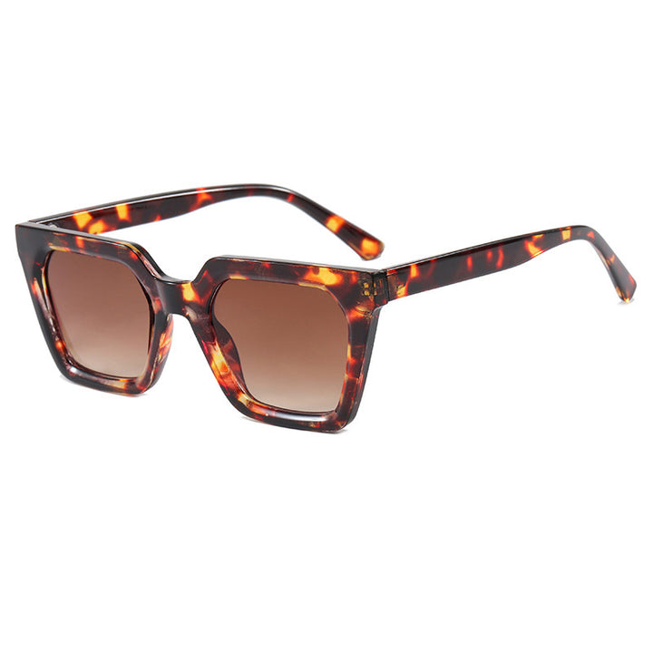 Women's geometric sunglasses in luxurious acetate frame Bowlift