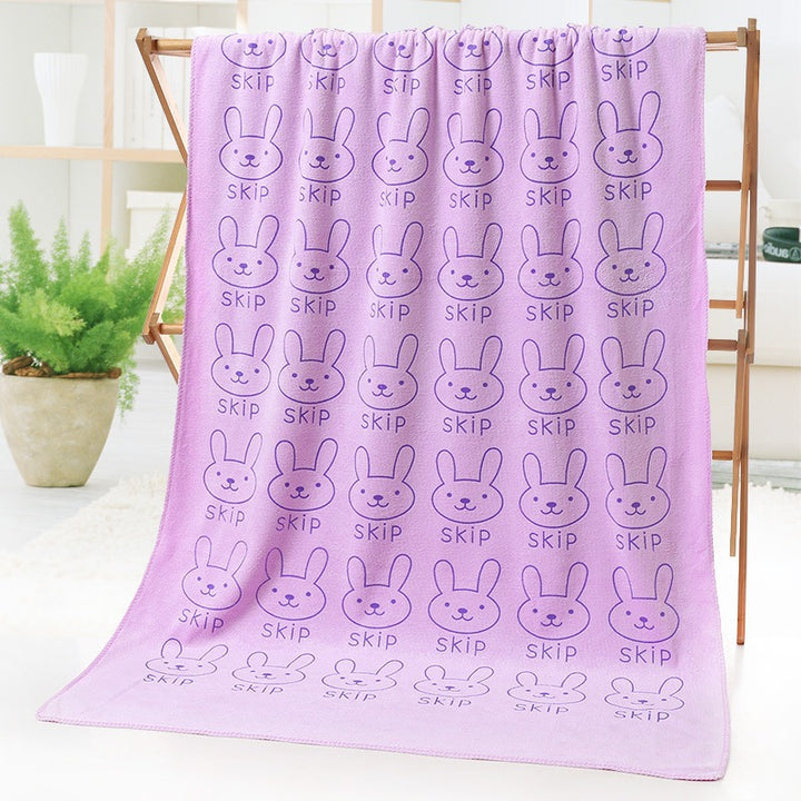 Cartoon-Themed Plush Fleece Blanket