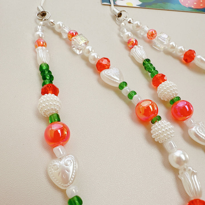 Beaded Fruit Charm Eyewear Chain Bowlift