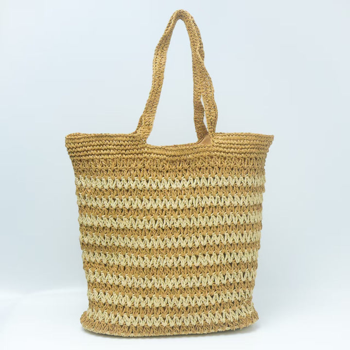 Braided beach bag with breathable structure Bowlift