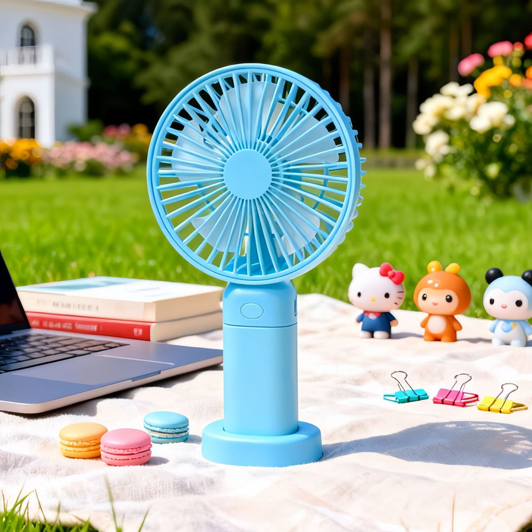 Women's Portable USB Fan with Powerful Battery Function Bowlift
