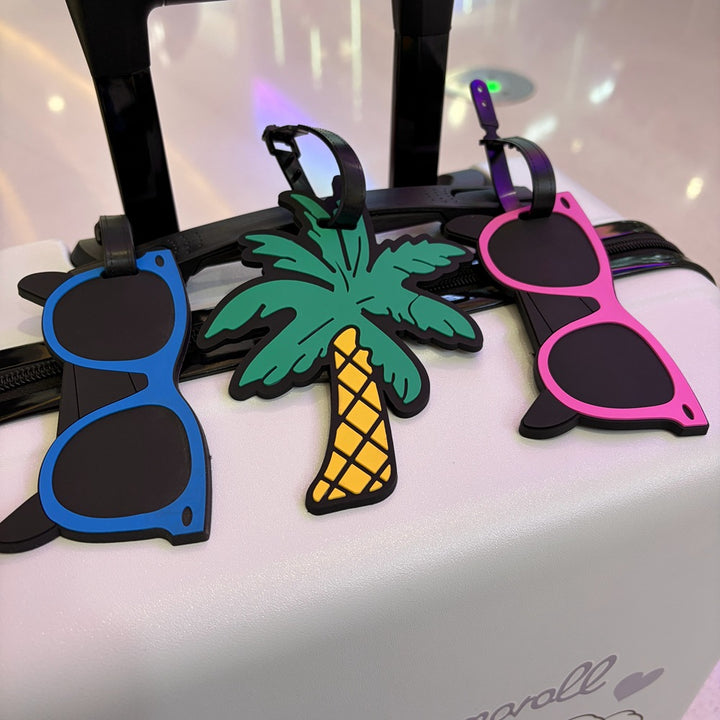 Stylish Palm Tree Luggage Tag Bowlift