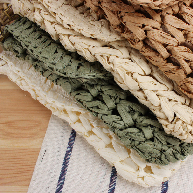 Handbag made of high-quality woven natural material Bowlift