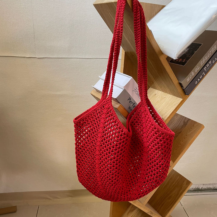 Crocheted tote bag with casual shape Bowlift