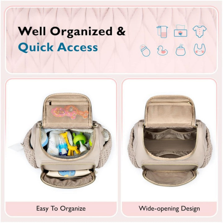 Stylish Multi-Functional Weekender Duffle Bag Bowlift